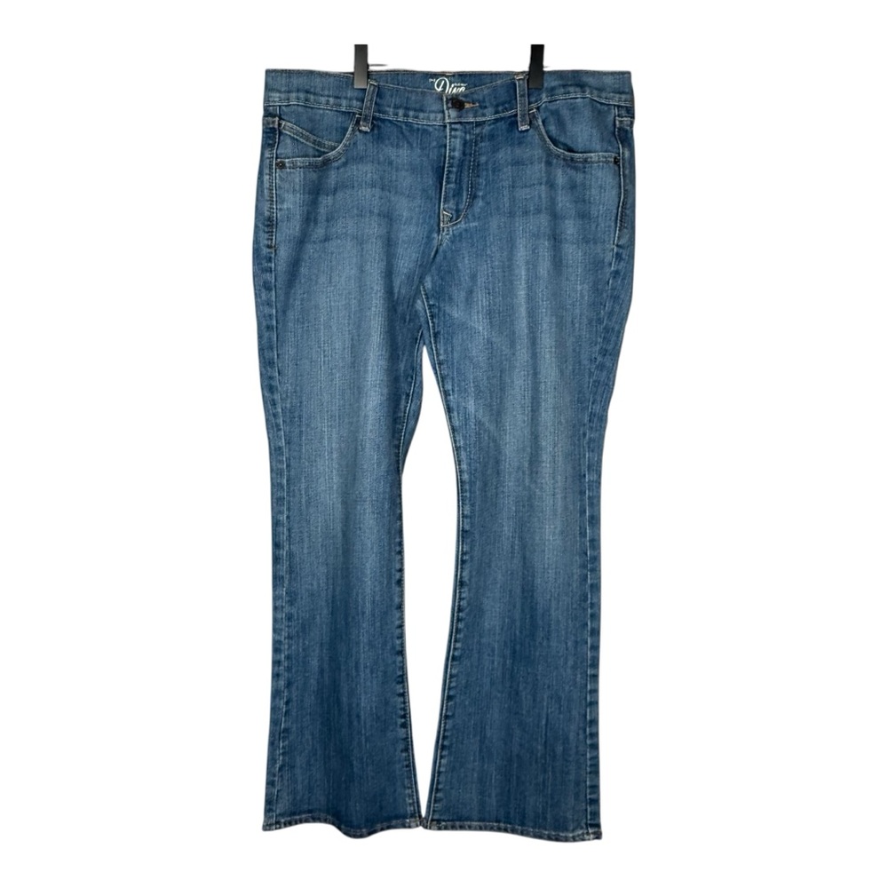 Old Navy The Diva Medium Wash Boot Cut Mid-Rise Denim Jeans Size 12 Short